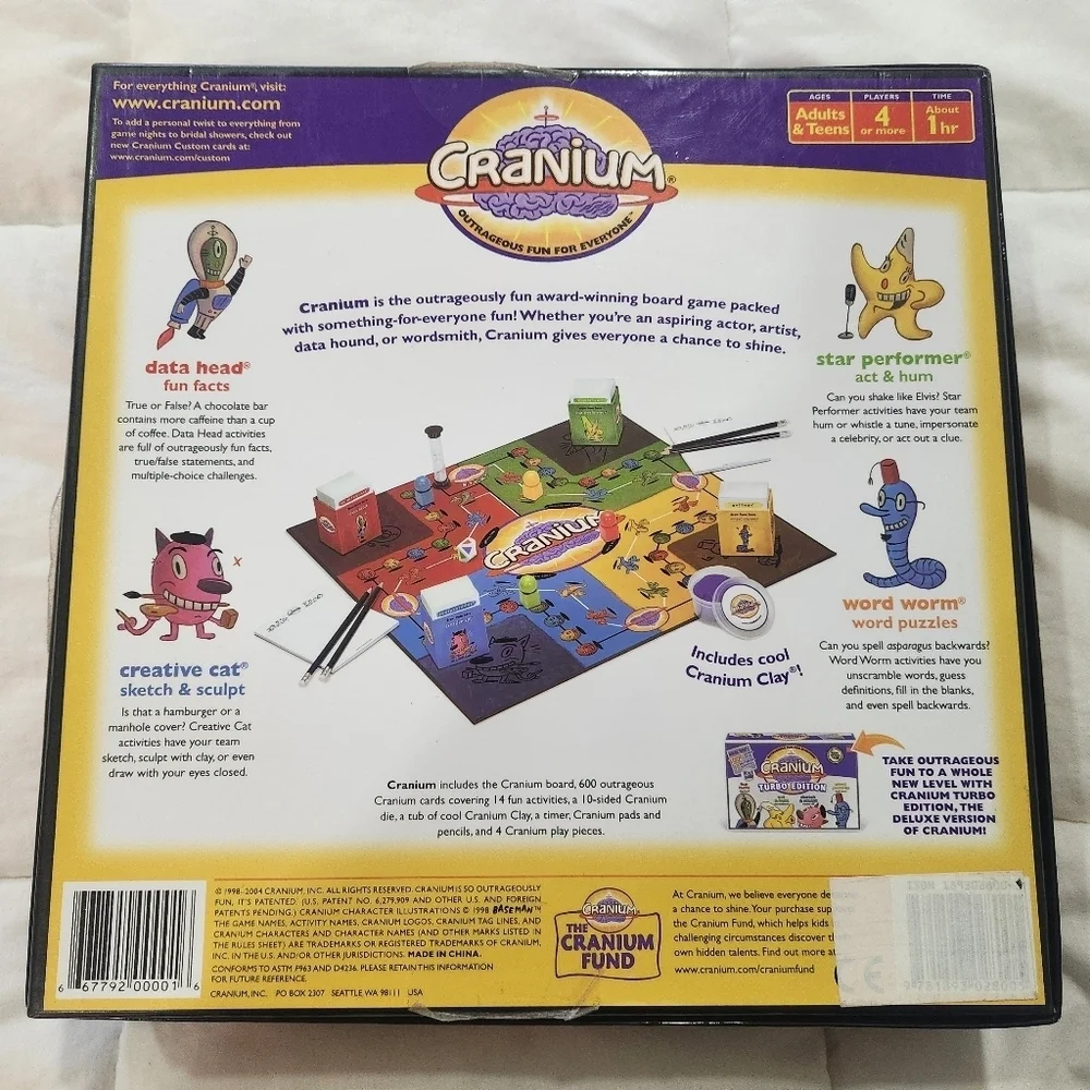 Cranium Board Game
